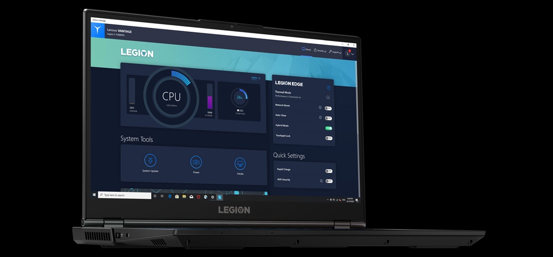 Lenovo LEGION 5  I7-11Gen 16GB (8+8) DDR4 +512 NVME, RTX 3050 TI 4GB DDR6, 15.6\" FHD IPS