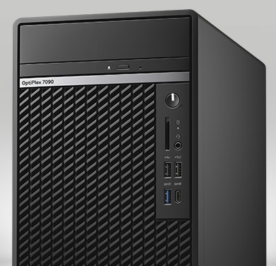 DELL OPTIPLEX  7090MT CORE I7-10700-4GB-1TB-INTEL UHD 630-DVDRW