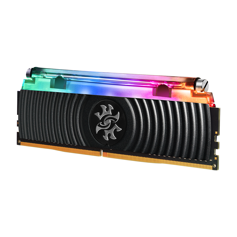 XPG SPECTRIX D80 RGB RED DDR4, 3200MHz, 16GB, Non-ECC, CL16, XMP MEMORY MODULE