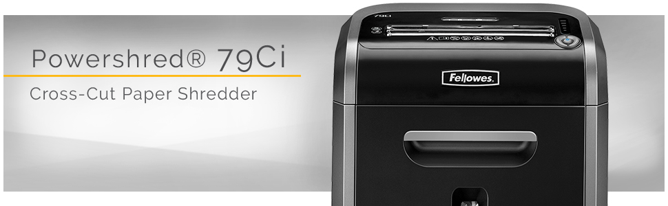 Shredder Fellowes Powershred® 79Ci Cross-Cut Shredder