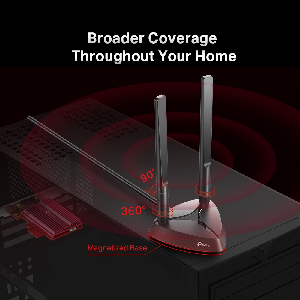 AX3000 Wi-Fi 6 Bluetooth 5.0 PCIe Adapter Archer TX3000E New