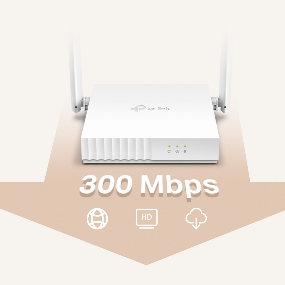 TP-Link 300 Mbps Multi-Mode Wi-Fi Router TL-WR820N-VER2
