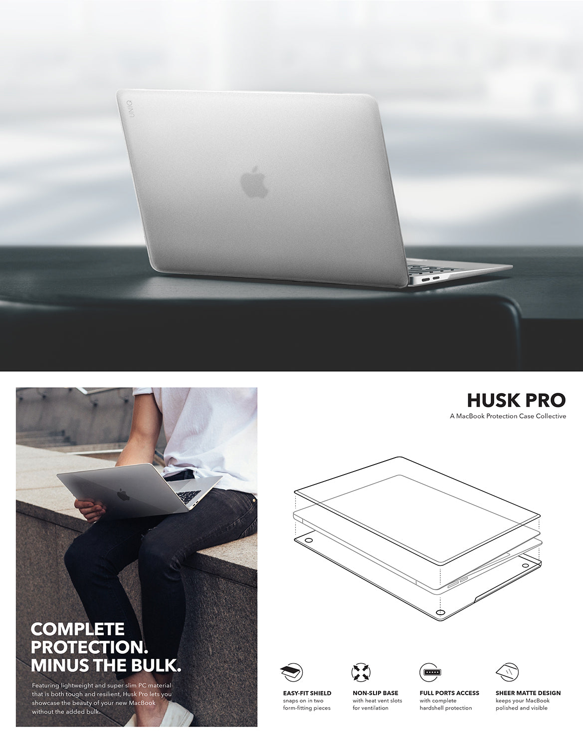 UNIQ Husk Pro Claro MacBook Air 13 2020