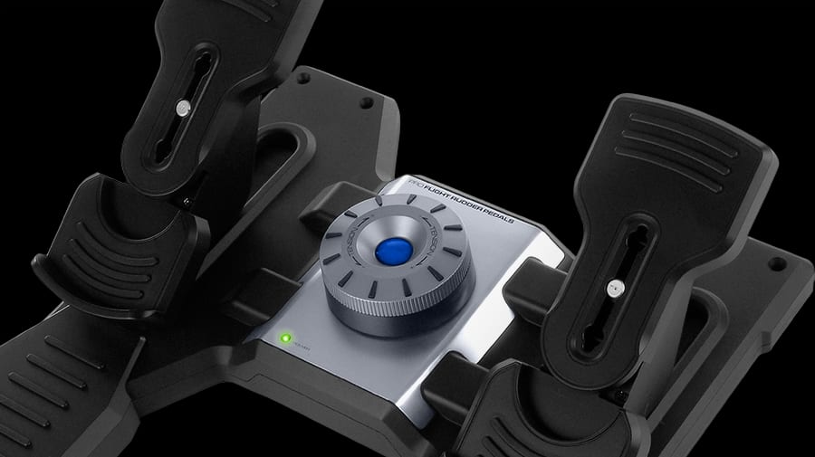 Logitech: G Saitek Pro Flight Rudder Pedals