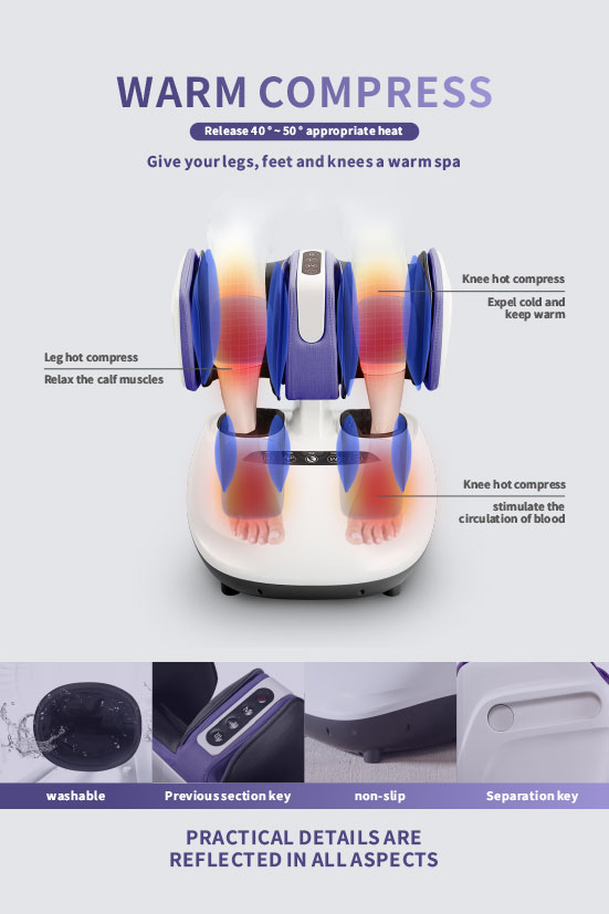 Ares uComfort Foot and Calf Massager