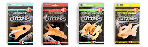 Suck UK Space Cookie Cutters