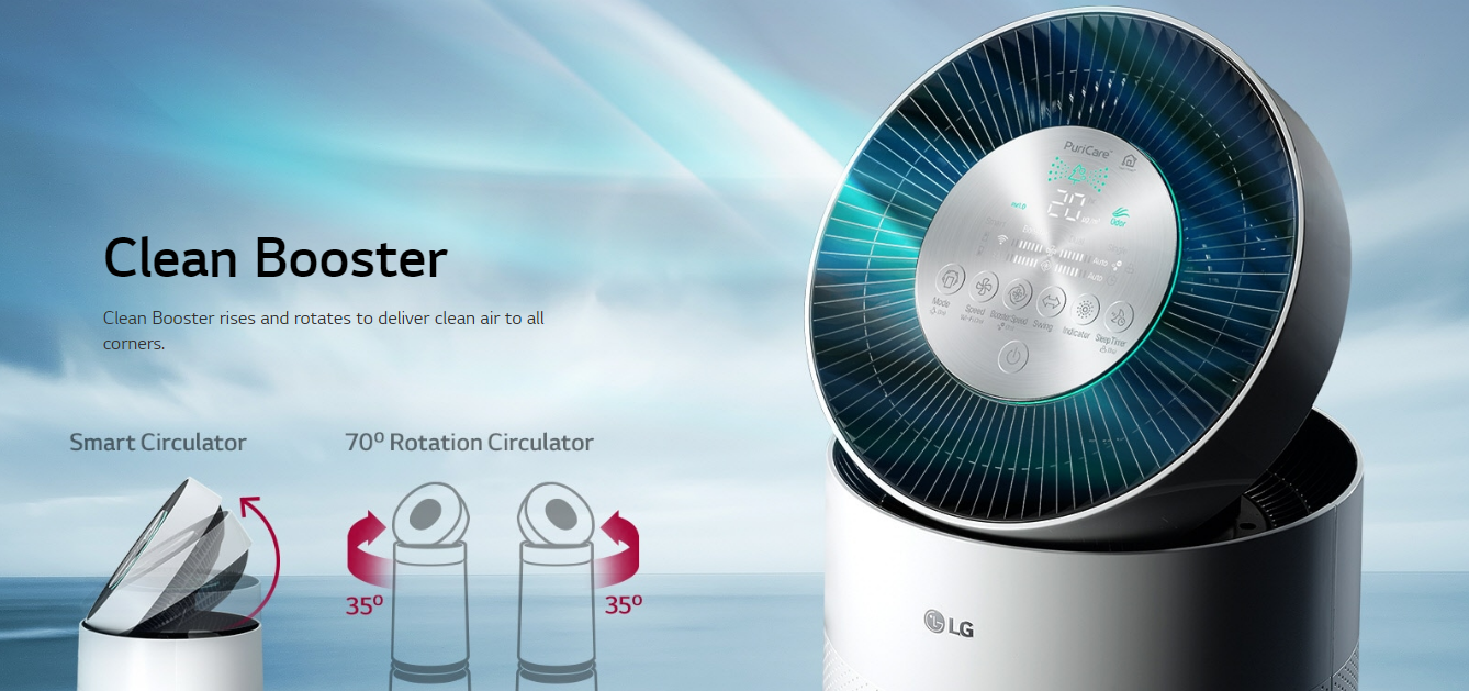 LG Air purifier PuriCare Double booster