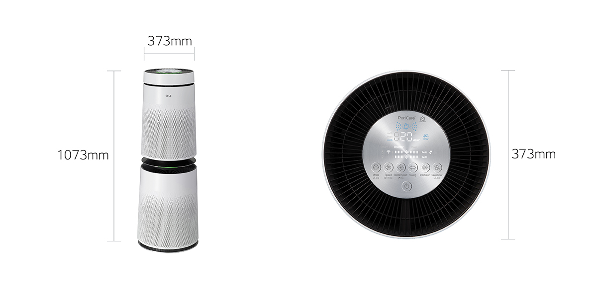 LG Air purifier PuriCare Double booster