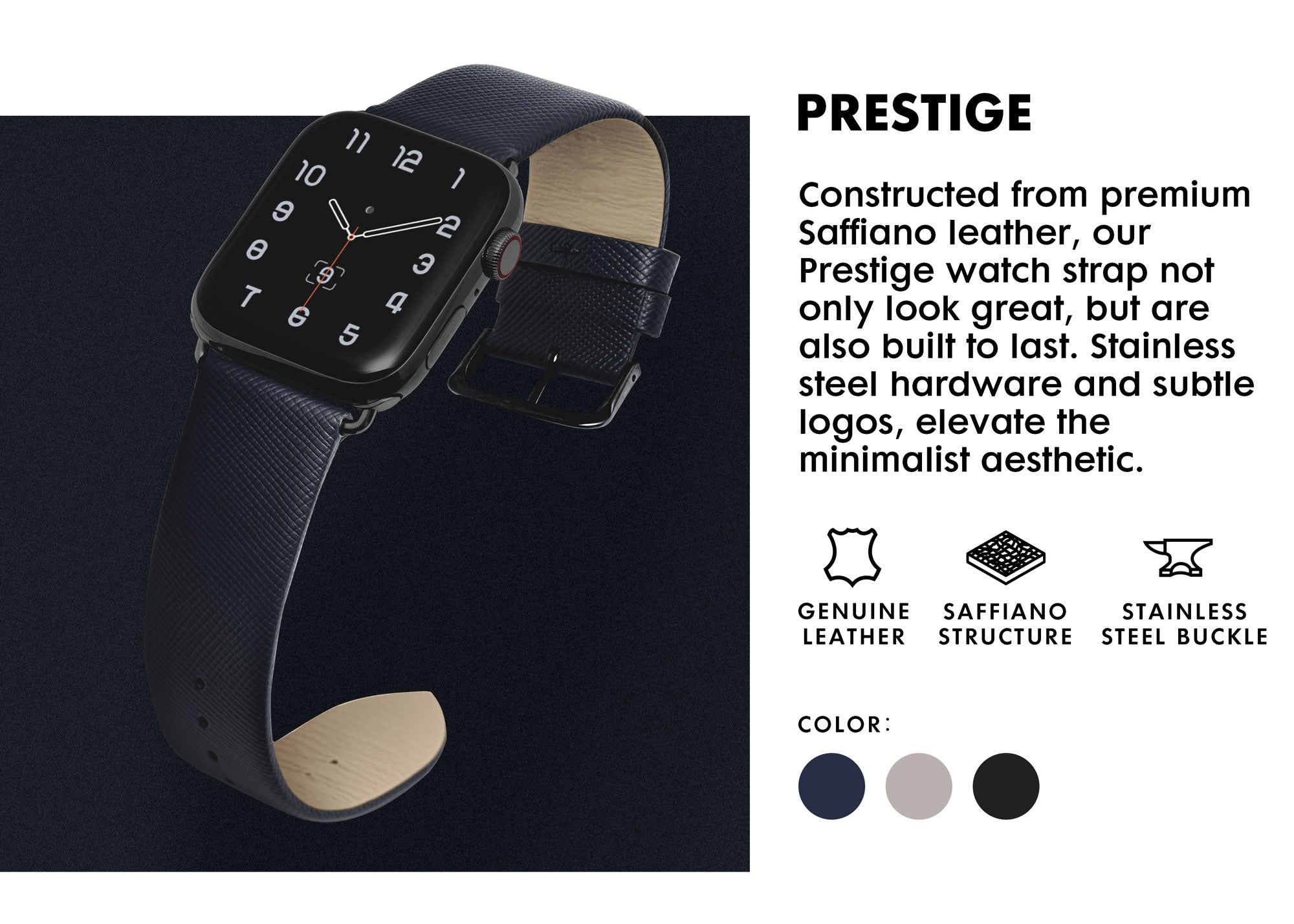 LAUT PRESTIGE for Apple Watch 45/44/42mm