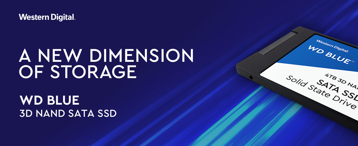 WD 500GB Blue 3D NAND SATA III 2.5″ Internal SSD