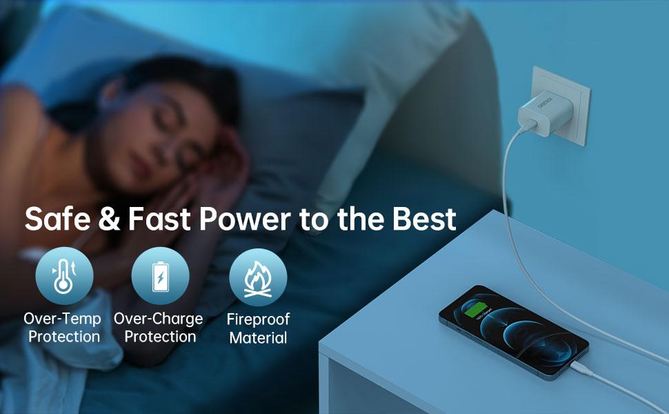 Choetech 20W USB-C Wall Charger – White