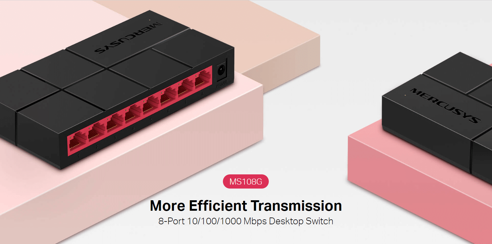 Mercusys 8-Port Gigabit Desktop Switch (MS108G)