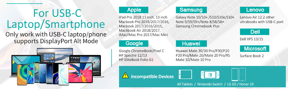 Choetech 4 In 1 IPad / Tablet USB Type C Hub