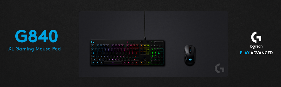 Logitech G840 XL Cloth Gaming Mouse Pad