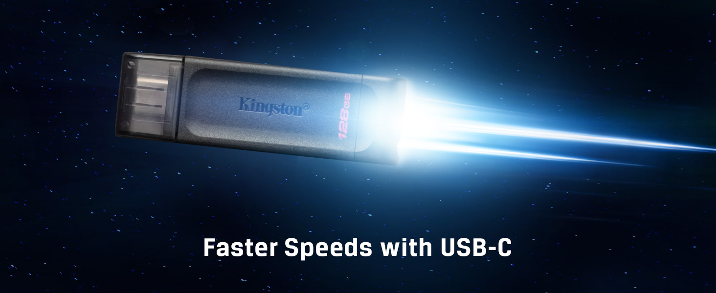 Kingston DataTraveler 70 32GB USB-C Flash Drive