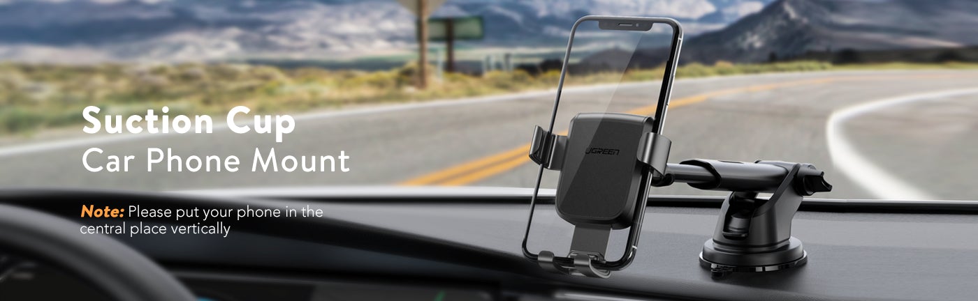 UGREEN Suction Cup Car Mount