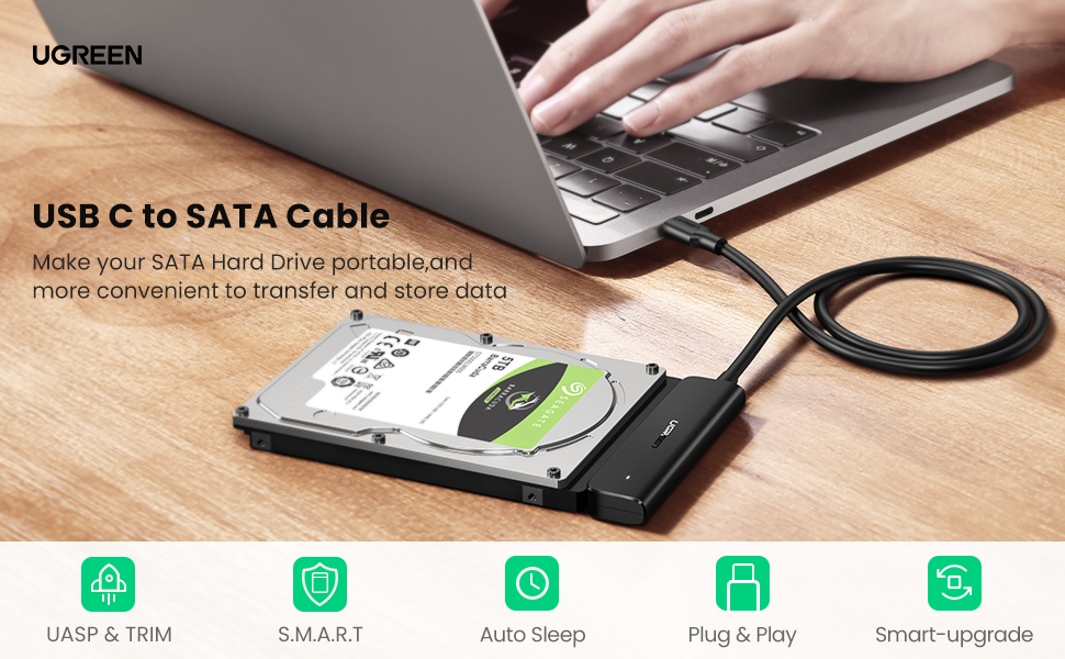 UGREEN USB Type C to SATA III Adapter Cable