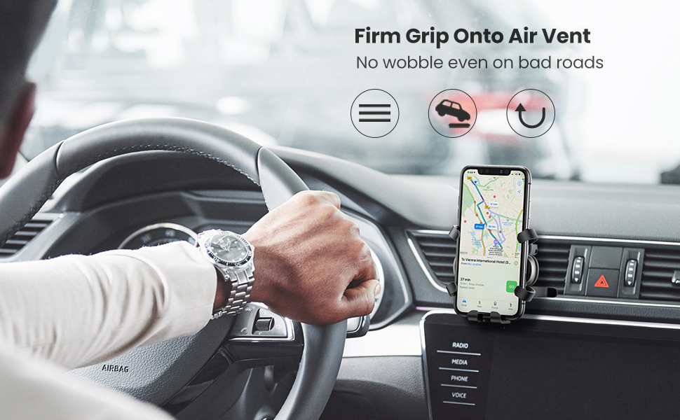 UGREEN Car Mount Air Vent Cell Phone Holder