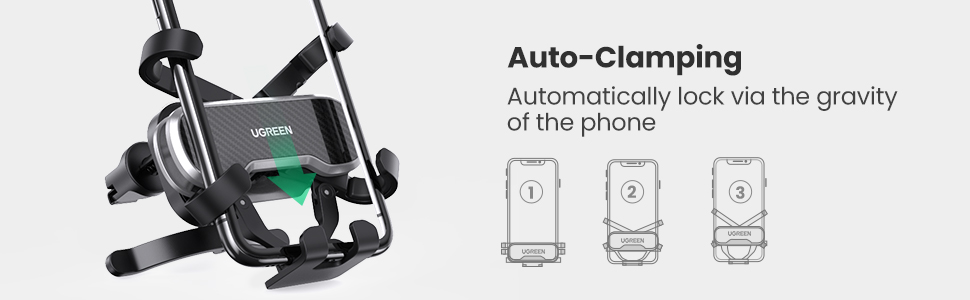 UGREEN Car Mount Air Vent Cell Phone Holder