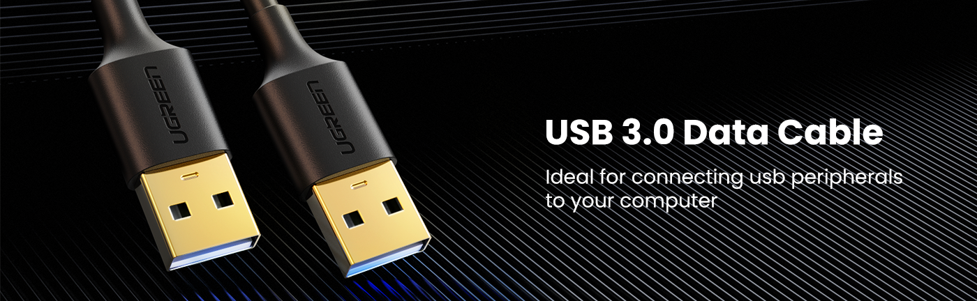 UGREEN USB 3.0 Male to Male Cable – 2M
