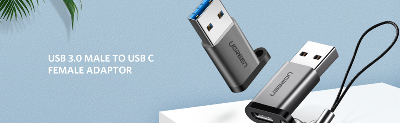 UGREEN USB-C Female to USB 3.0 Male Adapter