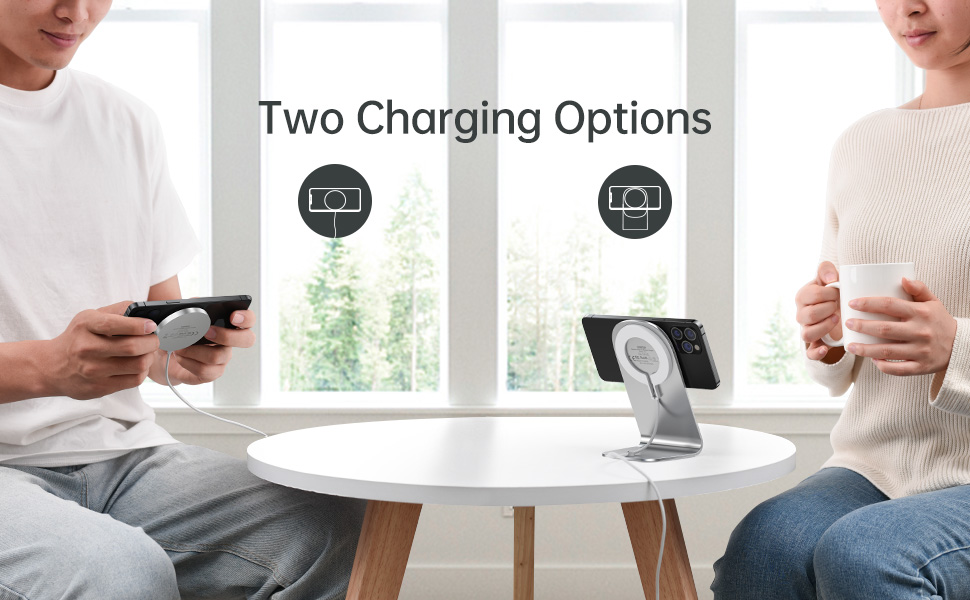 Choetech Magasafe Fast Wireless Charger Stand Holder For IPhone 12