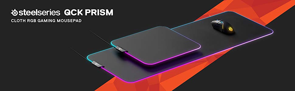 SteelSeries QcK RGB Prism Cloth Gaming Surface – XL