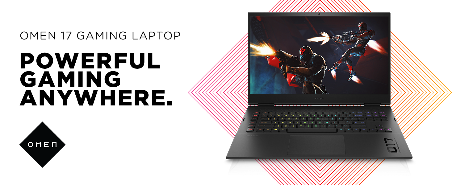 OMEN by HP 17 (2021) 17-ck0115ne NEW 11Gen Intel Core i7 8-Cores w/ RTX 3060 144Hz