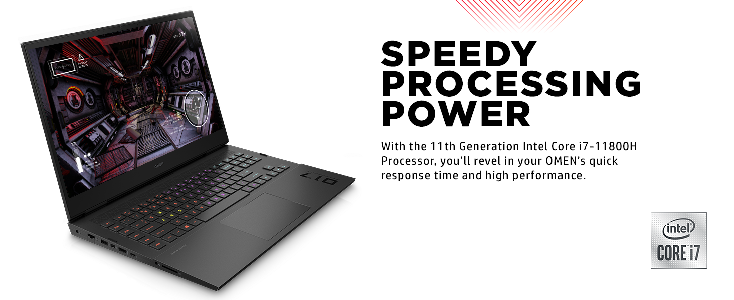 OMEN by HP 17 (2021) 17-ck0115ne NEW 11Gen Intel Core i7 8-Cores w/ RTX 3060 144Hz