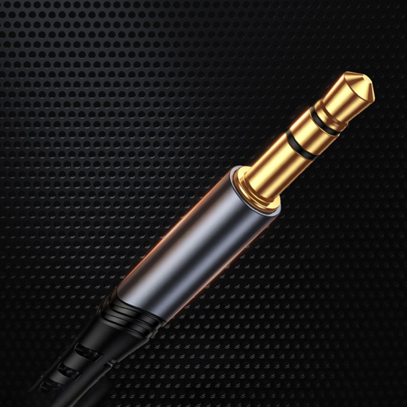 Joyroom 8-Pin to 3.5mm Port Audio Cable (Black)