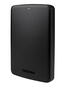 Toshiba Canvio Basics 1TB USB 3.0 Portable Hard Drive – Black