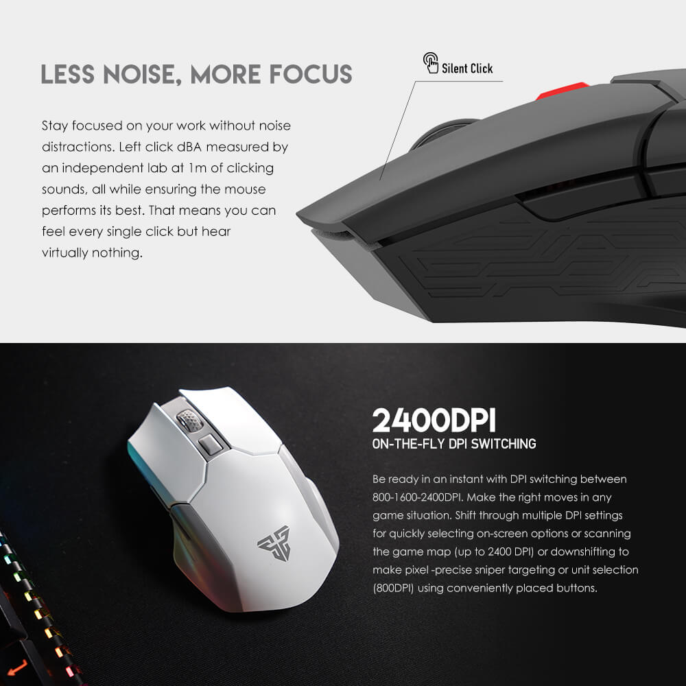 Fantech CRUISER WG11 Wireless Gaming Mouse