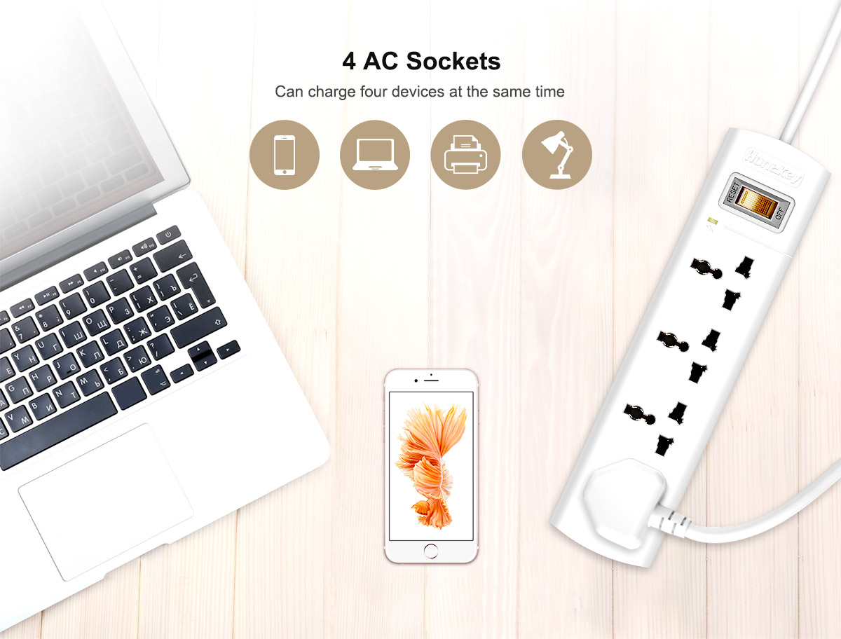 Huntkey Power Strip SZM-401