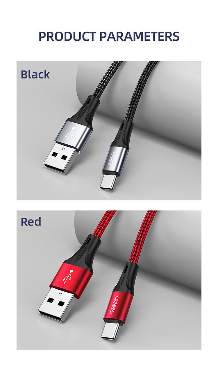 Joyroom N6 USB Type C Cable Quick Charge USB-C Fast Charging Mobile Phone Data Cable