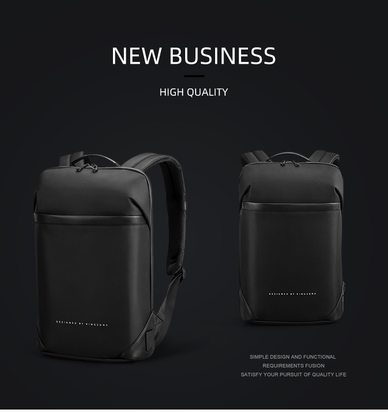 Kingsons Ultra-slim Backpack 15.6″ Laptop Waterproof Business Backpacks