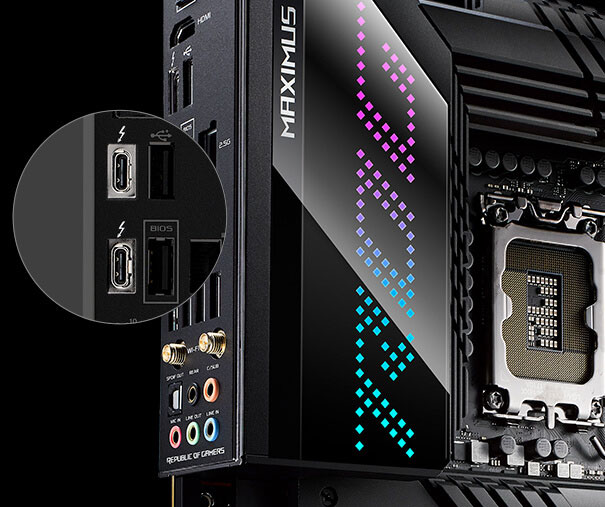 ASUS ROG MAXIMUS Z690 HERO (WiFi 6E) DDR5 ATX Gaming Motherboard