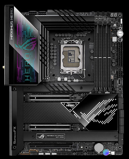 ASUS ROG MAXIMUS Z690 HERO (WiFi 6E) DDR5 ATX Gaming Motherboard