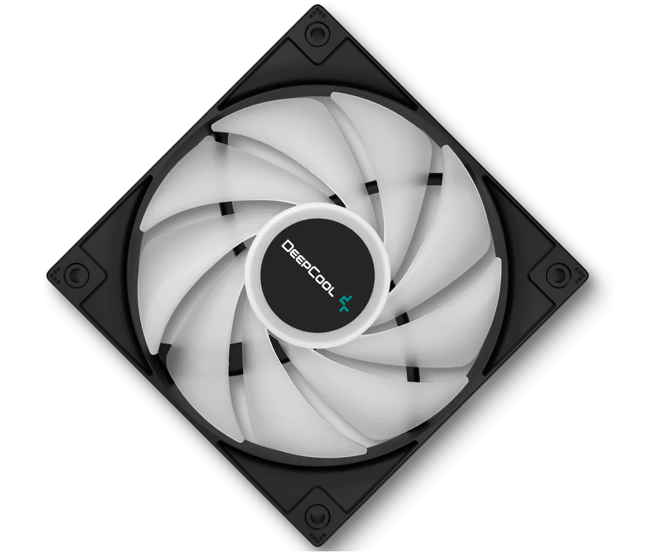 DEEPCOOL LE500 LED 240mm CPU Liquid Cooler w/ Anti-Leak Technology – Black