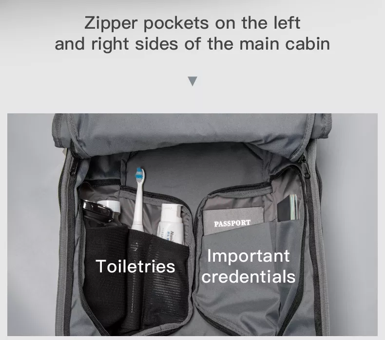 Kingsons  Anti-Theft  Laptop and Hand Luggage Backpack 15.6 ” With USB KS3204W