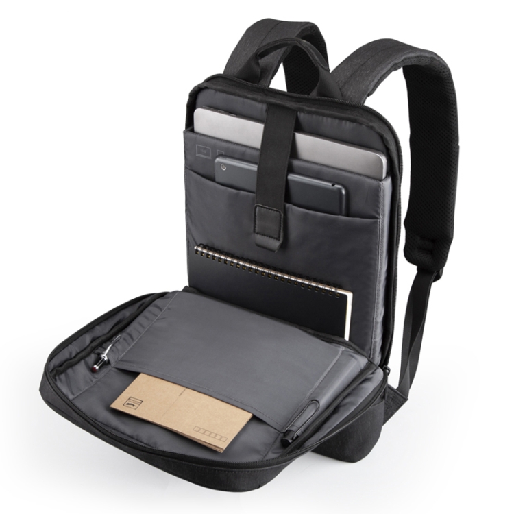 Kingsons Business Water-Repellent Backpack KS3215W  Dark Gray