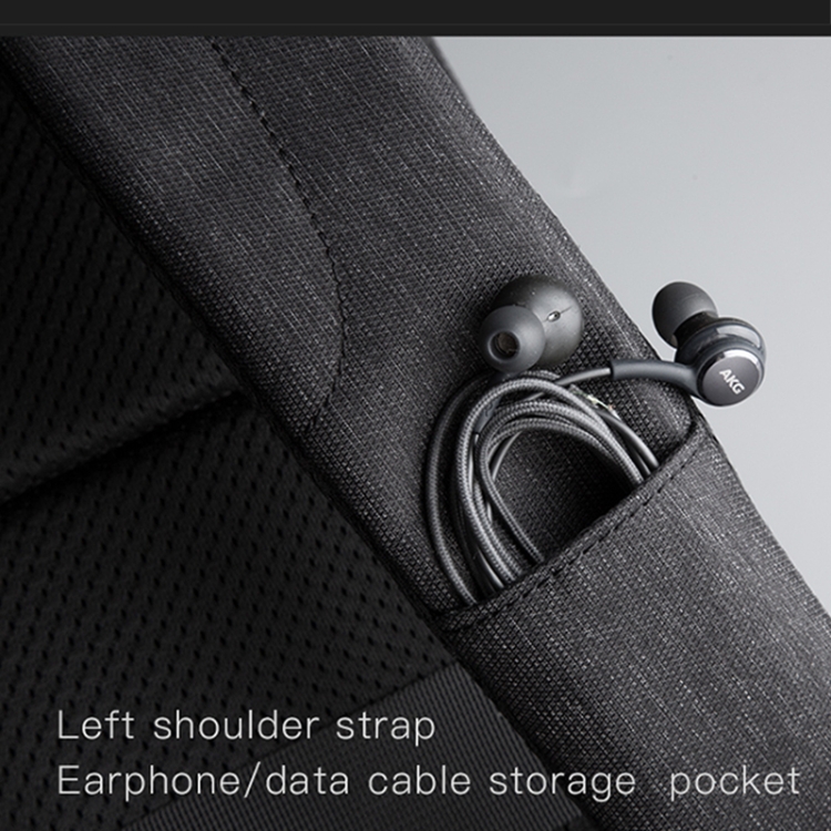 Kingsons Business Water-Repellent Backpack KS3215W  Dark Gray