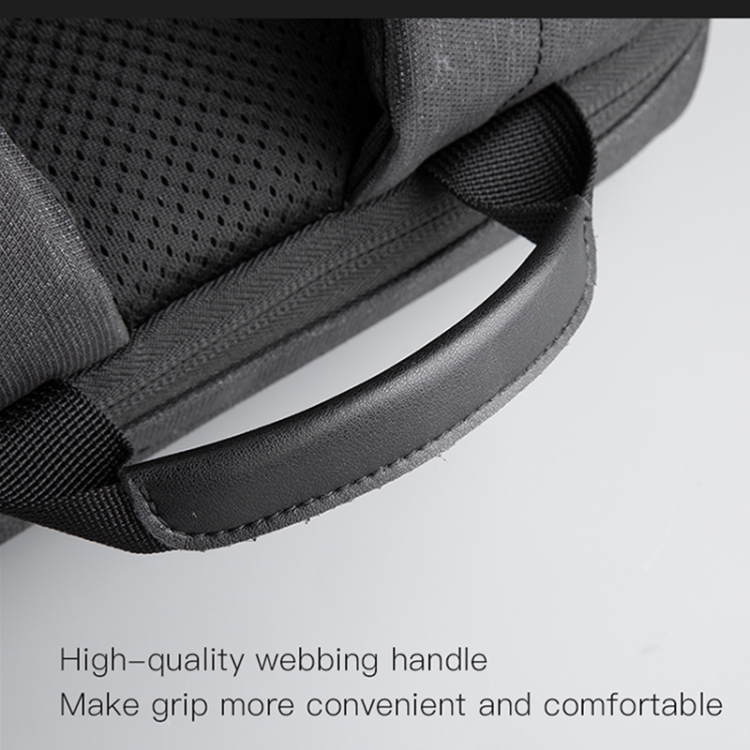 Kingsons Business Water-Repellent Backpack KS3215W  Dark Gray