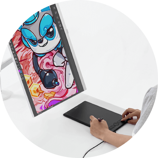 Huion Inspiroy H610X Graphics Tablet