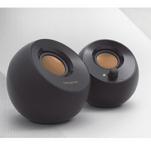 Creative Pebble 2.0 USB Powered Desktop Speakers – Black
