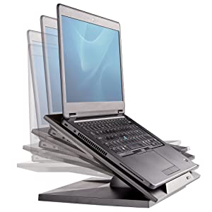 Fellowes Designer Suites Laptop Riser – Black (8038401)