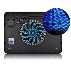 DeepCool Wind PAL 140mm Blue LED Fan Metal Mesh up to 15.6″ Notebooks