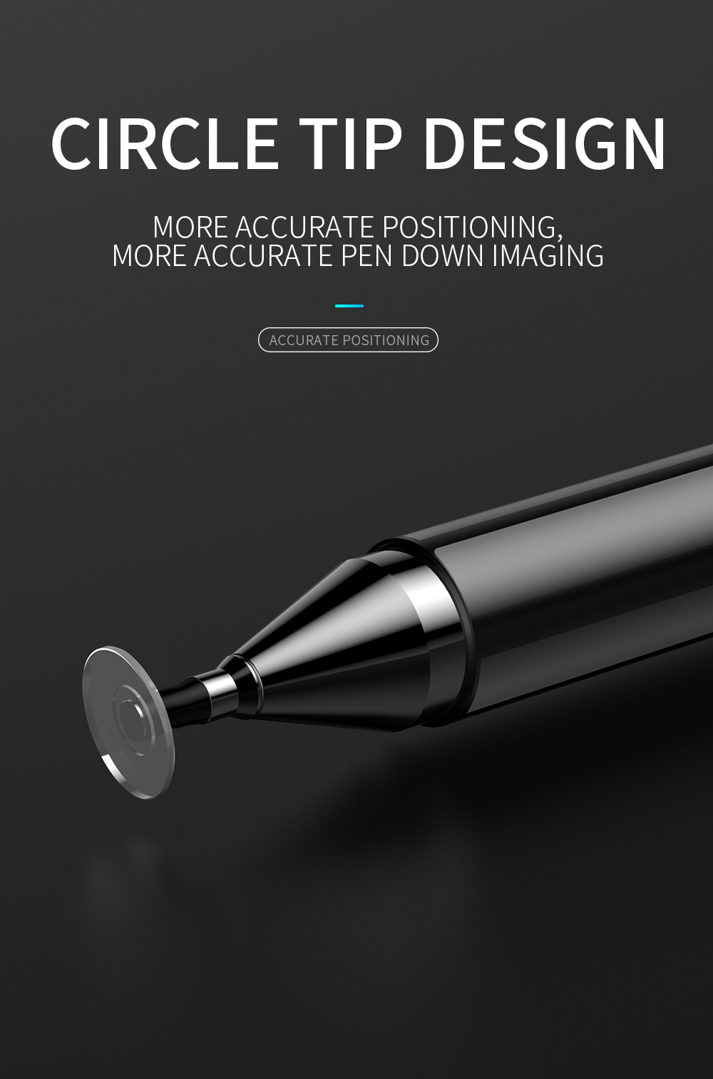 JoyroomCapacitive Pen Portable Universal Passive Disc Head Excellent Series