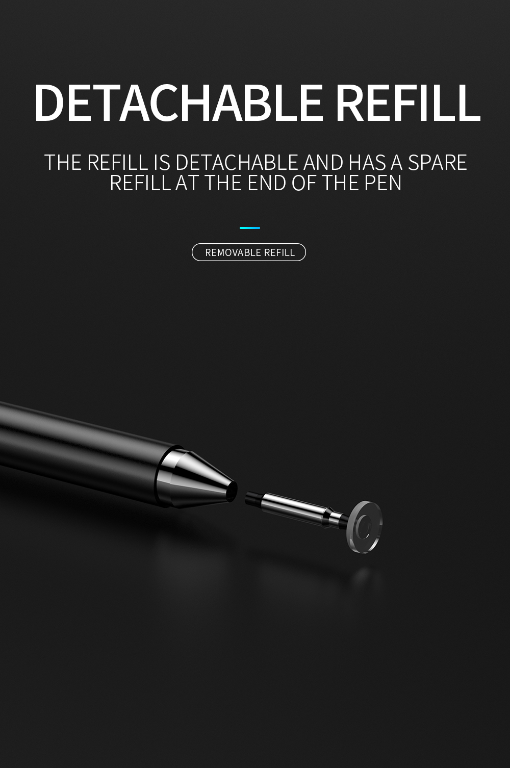 JoyroomCapacitive Pen Portable Universal Passive Disc Head Excellent Series