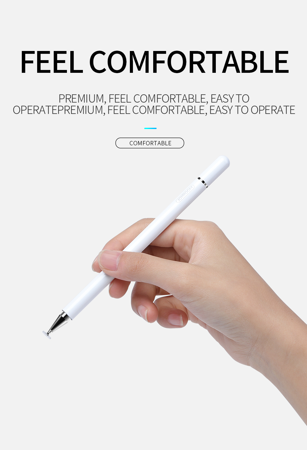 JoyroomCapacitive Pen Portable Universal Passive Disc Head Excellent Series