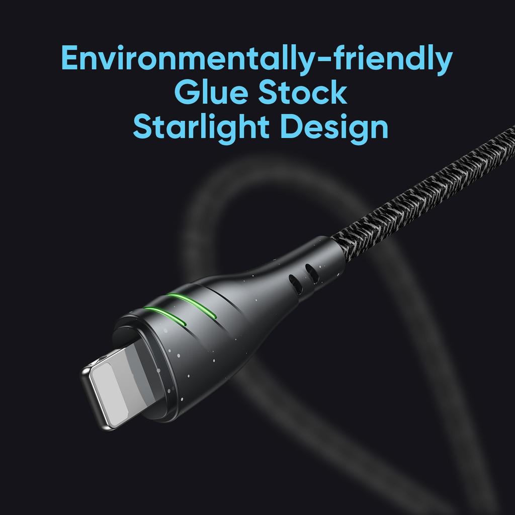 Joyroom Lightning Skystar Series USB to Type-C 3A  Data Cable1.2m